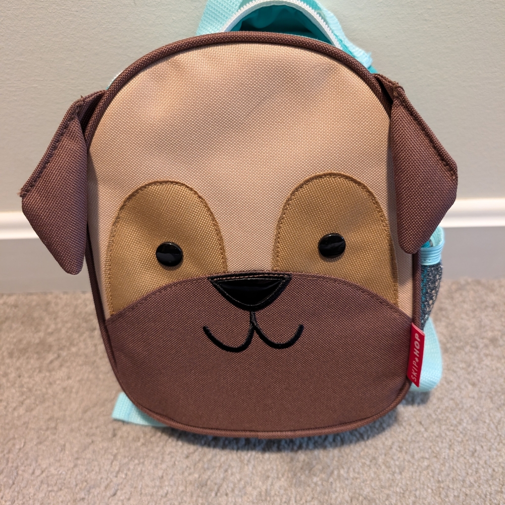 Skip Hop Mini ZOO Puppy Backpack With Harness And Tether